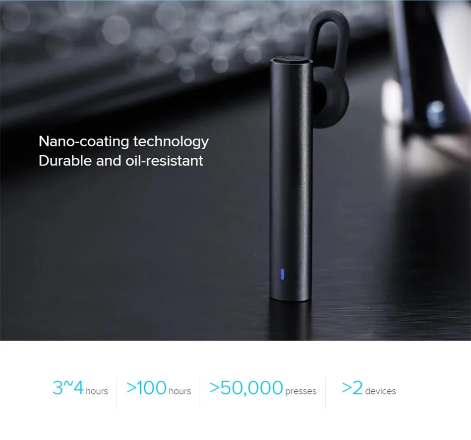 Xiaomi Bluetooth гарнитура Мини/Базовая версия 4,5g/6,5g беспроводные наушники без рук HD вызова MEMs Mic 3 размера бутоны