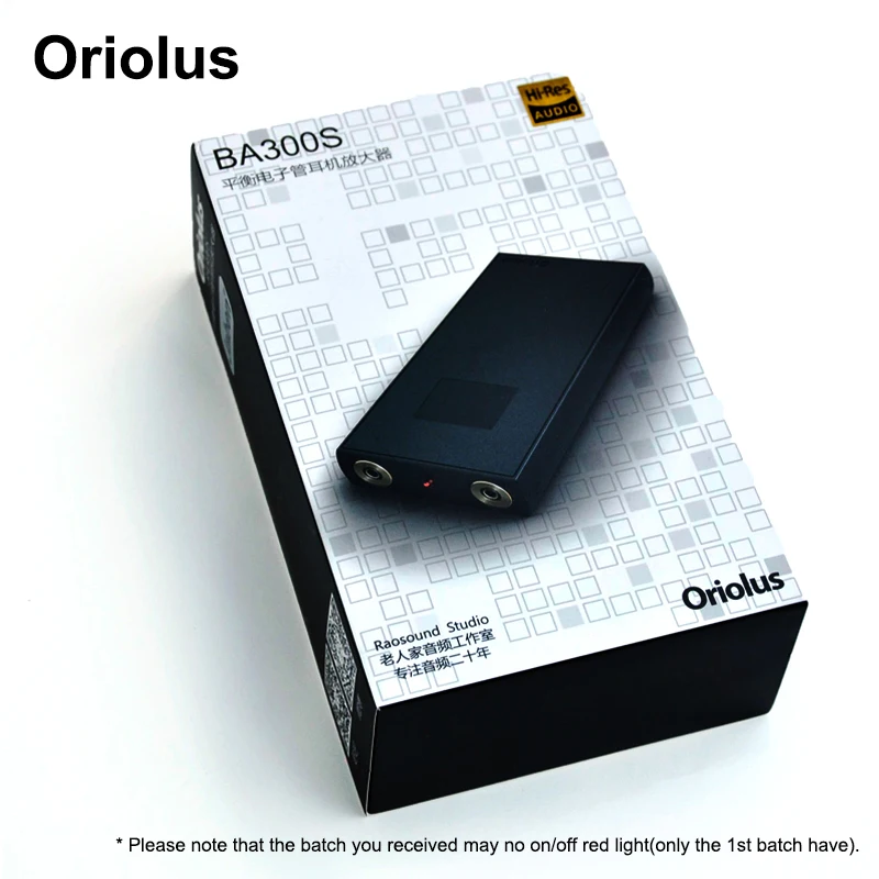 Oriolus BA300S 4,4 мм сбалансированная труба усилитель для наушников желчный ламповый усилитель