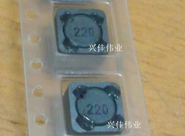 

100 шт./лот защитные индукторы SMD Силовые индукторы CD127 22UH (печать: 220) объем 12*12*7 мм