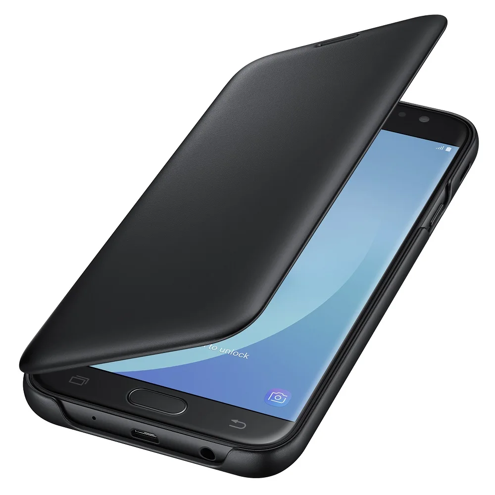 Чехол-книжка Samsung Wallet Cover для Galaxy J7 (2017) | Мобильные телефоны и аксессуары