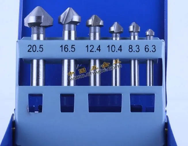 

6 шт. набор лезвий для фаски 6,3-20,5 мм Бесплатная доставка