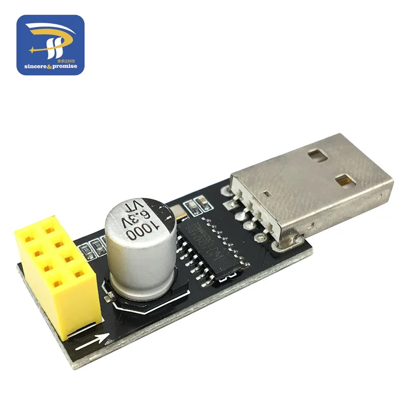 ESP01 программатор адаптер UART ESP 01S CH340G USB к ESP8266 Серийный беспроводной Wifi Developent Board