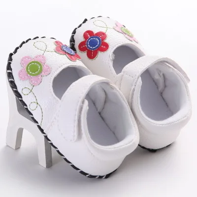

0-1 year old female baby princess shoes flower rubber bottom baby toddler shoes