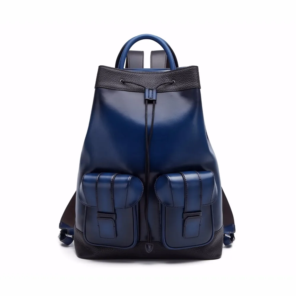 Мужской и женский рюкзак из натуральной кожи в винтажном стиле|genuine leather backpack|fashion