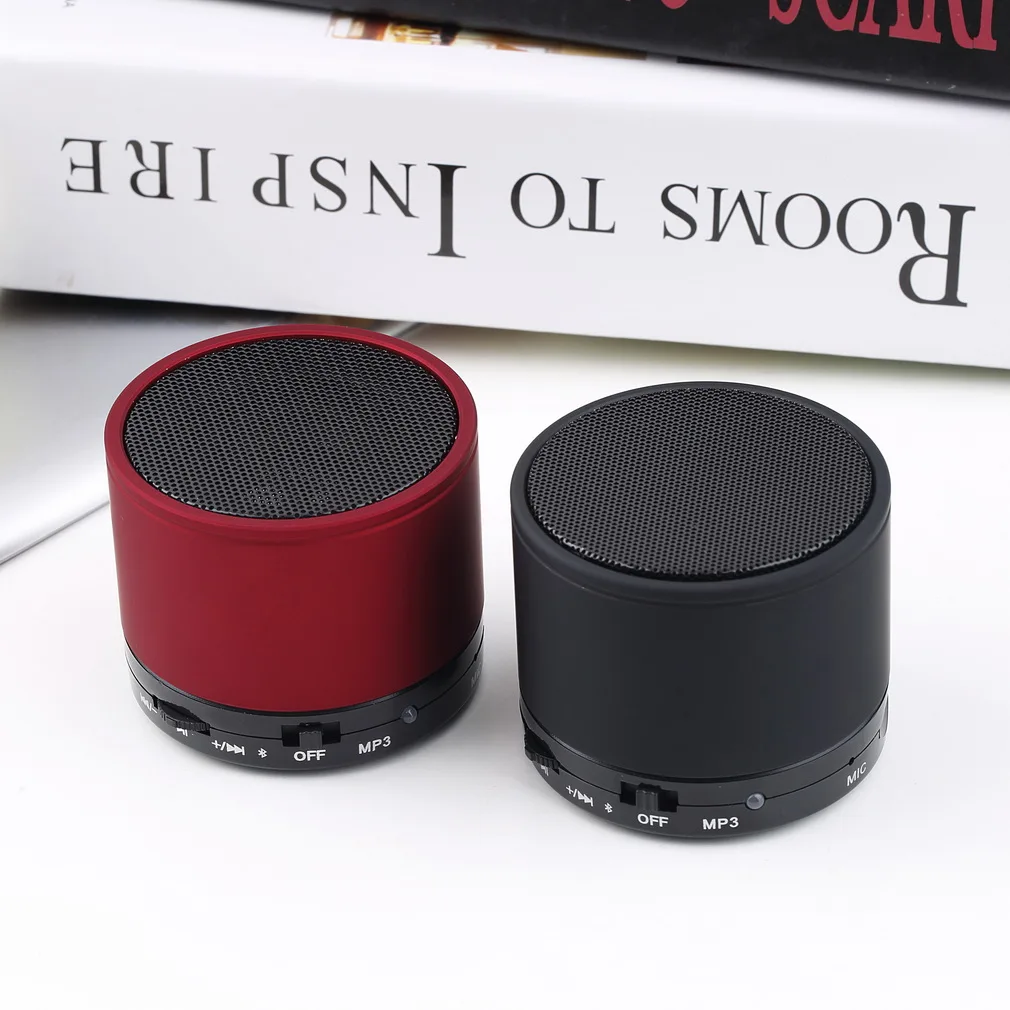 Портативный беспроводной Bluetooth мини-динамик поддержка U-диска TF-карты
