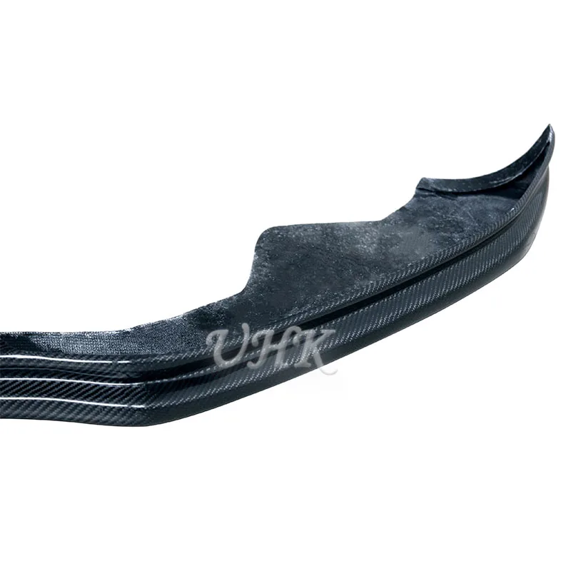 UHK для Audi A5 2009 2011 углеродное волокно передний бампер спойлер губ аксессуары