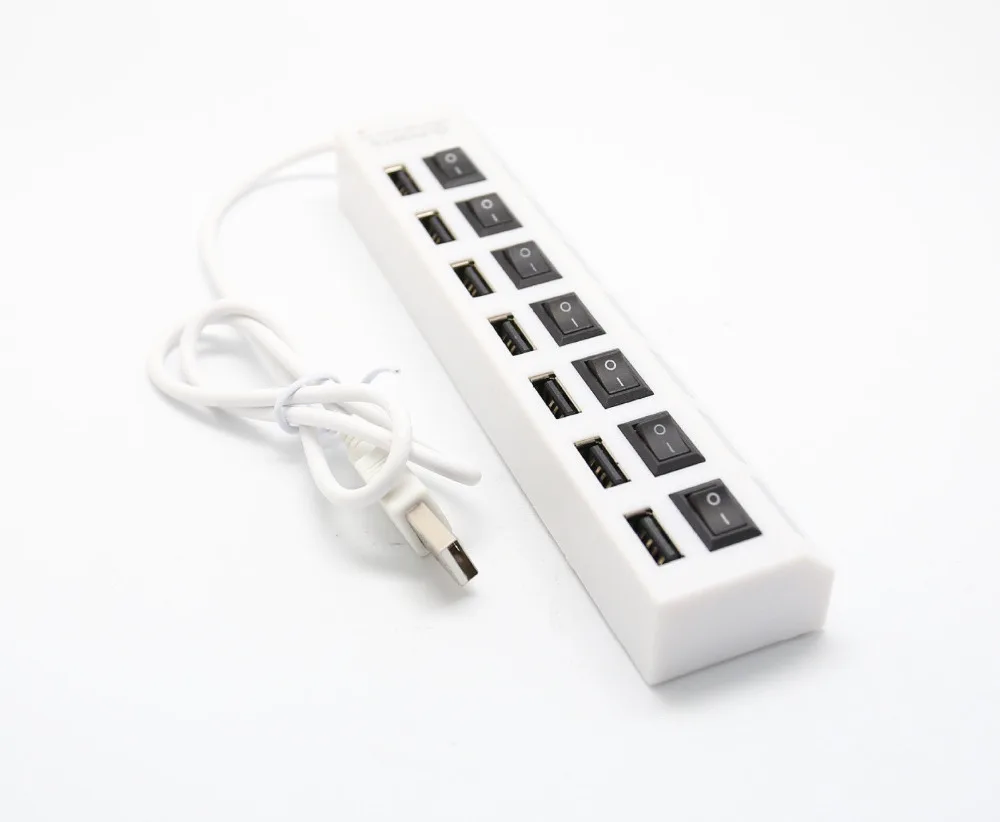 7 портов USB 2 0 концентратор с высокоскоростной адаптер обмена переключателем