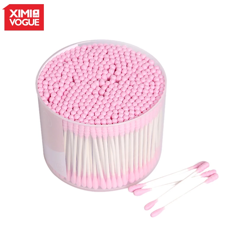 400 шт./кор. Make Up Tool Stick двойная головка спиральная Q Tips Макияж ватные палочки для