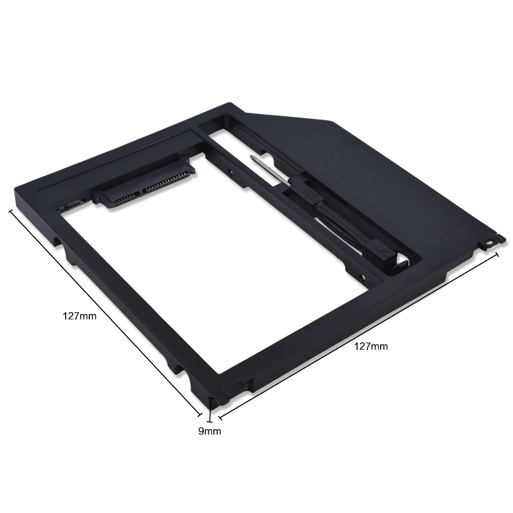 TISHRIC для Macbook Pro 13 "15" 17 "Корпус SATA 3 0 Caddy 2nd 2 5 HDD SSD жесткий диск Optibay 9/9. мм Superdrive