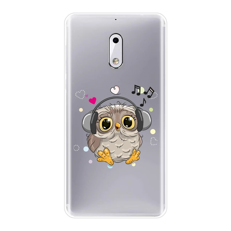 Чехол для телефона Nokia мягкий силиконовый чехол из ТПУ 1 2 3 5 6 8 7 Plus X6|Бамперы| |