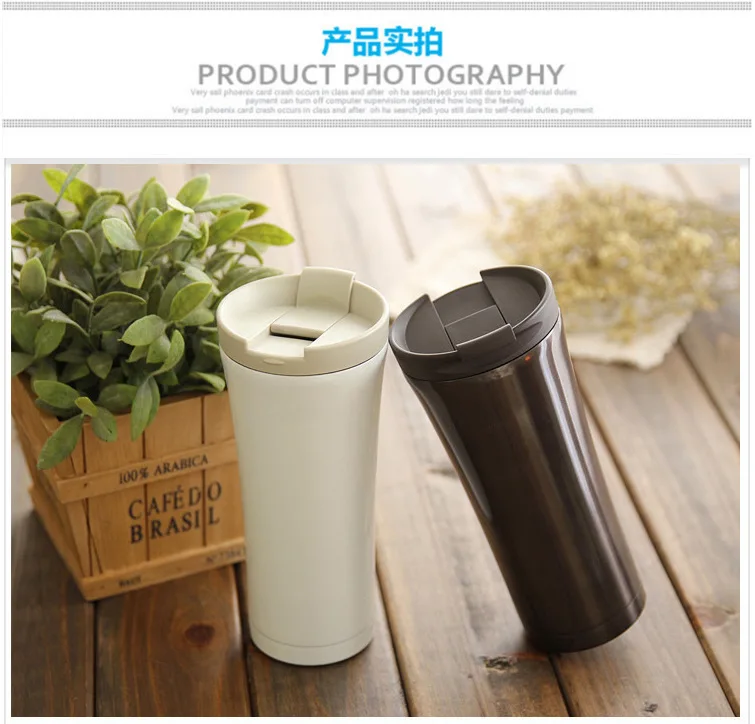 Горячая Распродажа термос с двойными стенками из нержавеющей стали кофейные