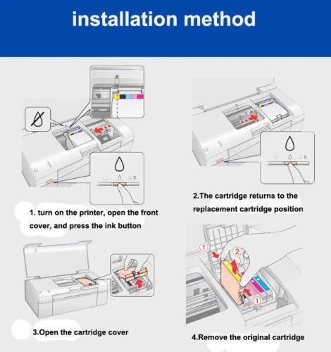 Картридж чернильный 25 T1291 T1292 T1293 T1294 для принтера Epson Stylus SX230 SX235W SX420W SX425W SX430W SX435W SX438W