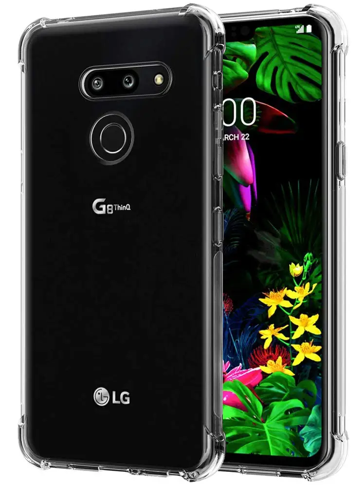 Чехол ThinQ для LG G8 гибридный ударопрочный ультратонкий защитный прозрачный чехол