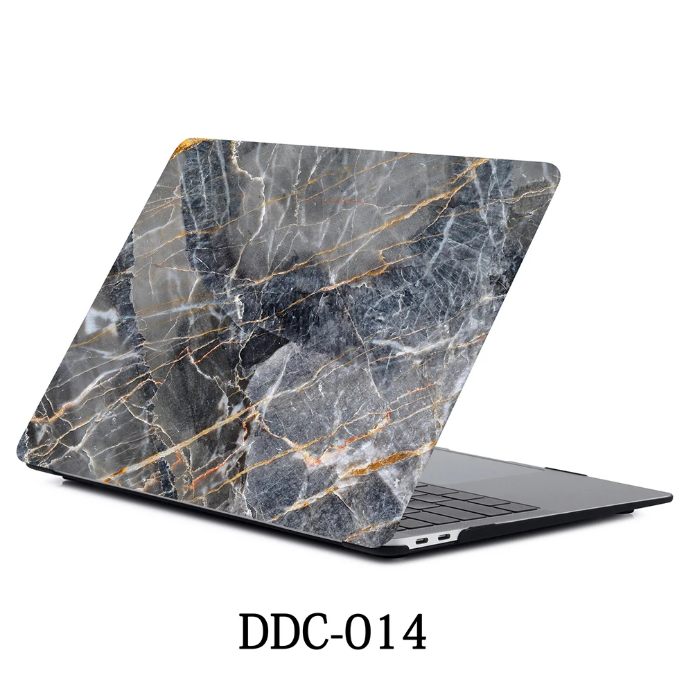 Новый мраморный чехол для ноутбука с 3D принтом Apple MacBook Air Pro Retina 11 12 13 3 15 4 дюйма