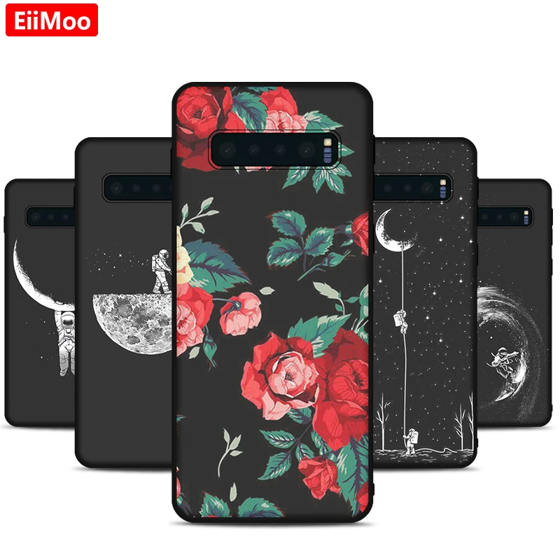 Чехол EiiMoo с 3D рисунком для Samsung Galaxy S10 S10e S10Plus мягкий силиконовый чехол Plus 5G E