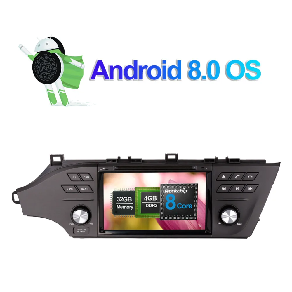 4 ГБ ОЗУ Android 8 0 Автомобильный GPS навигатор для Toyota Avalon 2014-DVD мультимедийный плеер