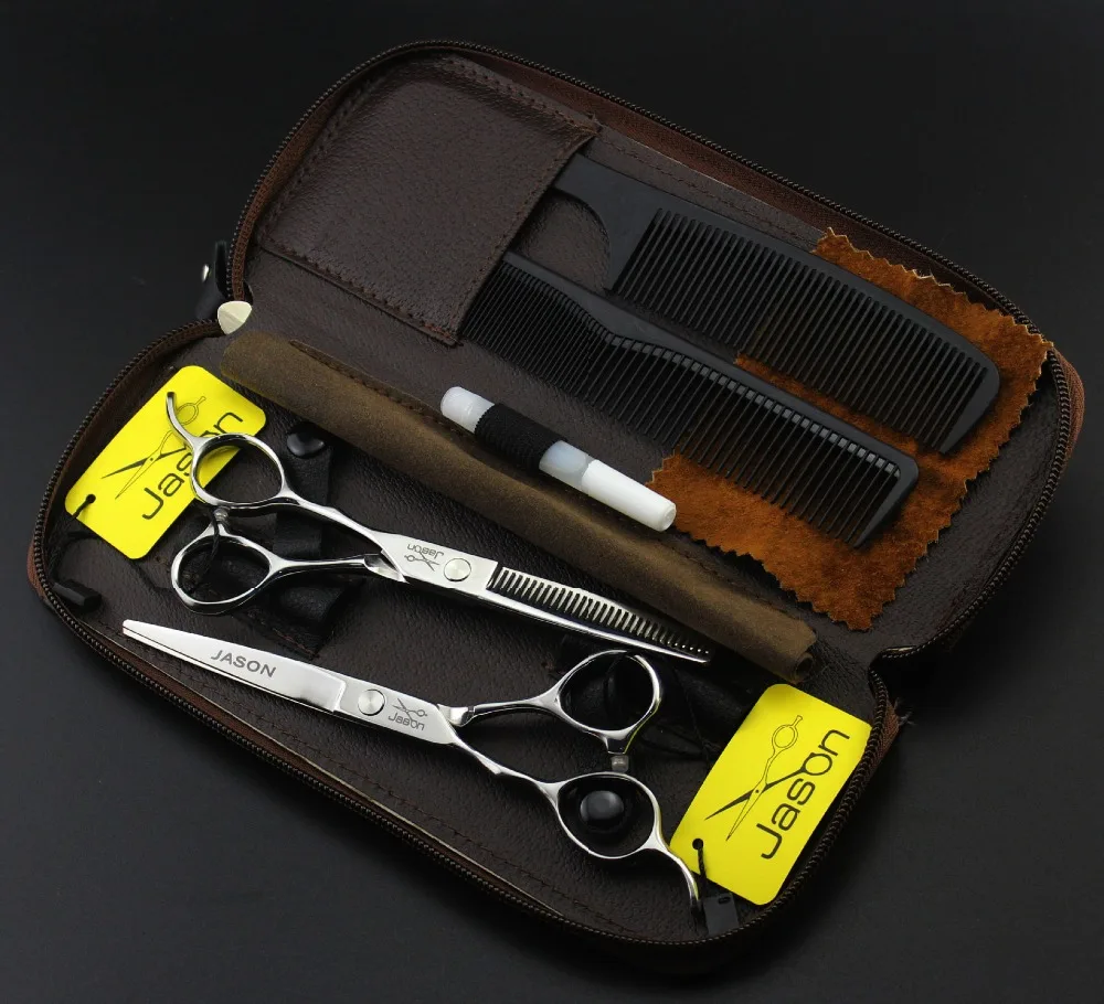 345 #4 шт. Парикмахерские ножницы для левой руки 5 ''/6 0'' Jason Japan 440C стрижки