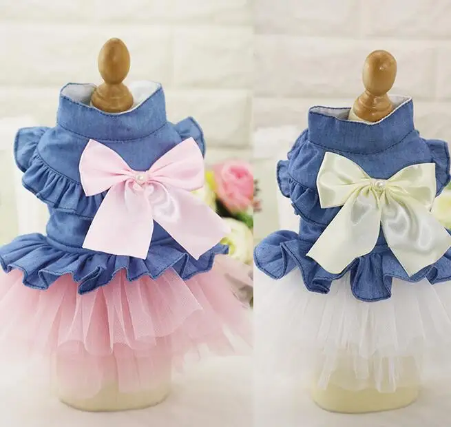 Женские толстовки костюмы для собак одежда щенков хлопковая футболка платье