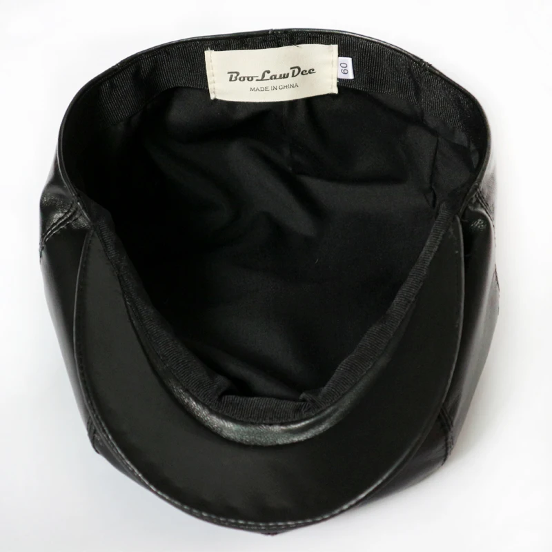 BooLawDee настоящая кора газетная Кепка натуральная кожа для мужчин и женщин отдыха