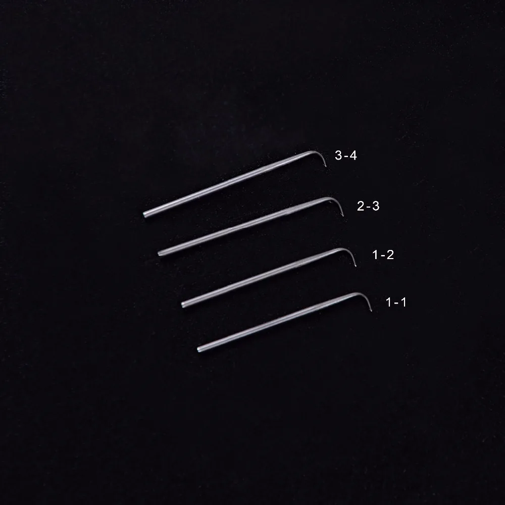 4 шт. иглы для вентиляции (1 1 2 3 4)|ventilating needle|wig making needlelace wig ventilating needle |