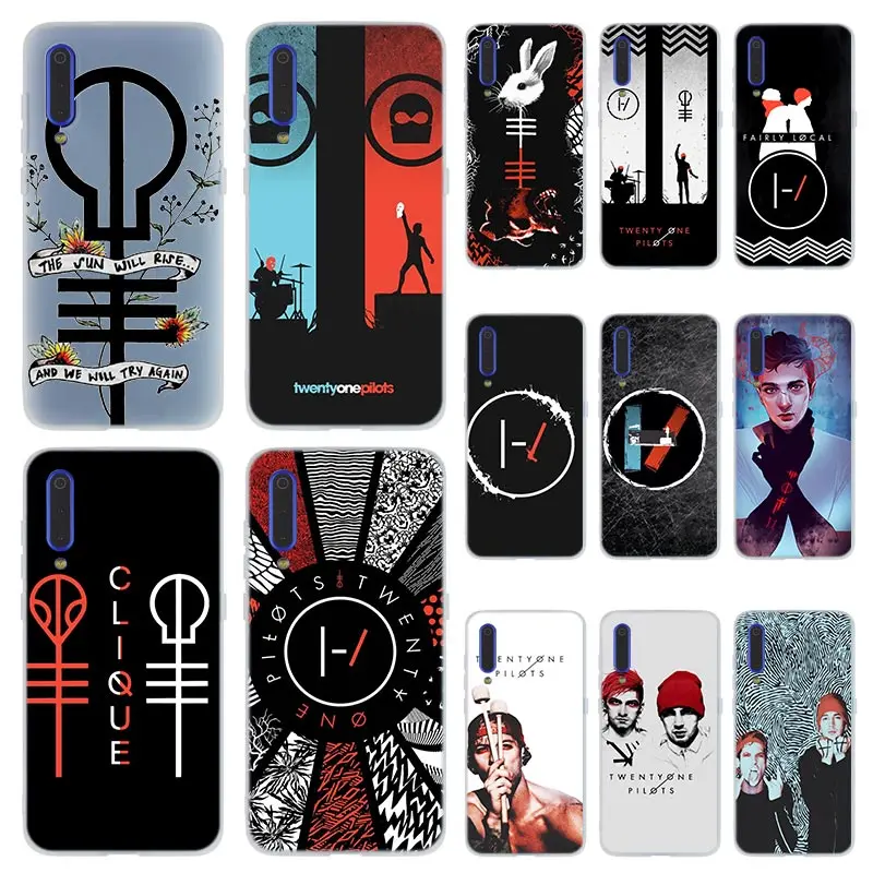 Музыкальный Чехол MLLSE Band 21 Twenty One Pilots для Xiaomi MI 11 10 9 8 A2 A1 A3 Lite Se CC9 9t Pro 6 6X 5X Mi11 Ultra |