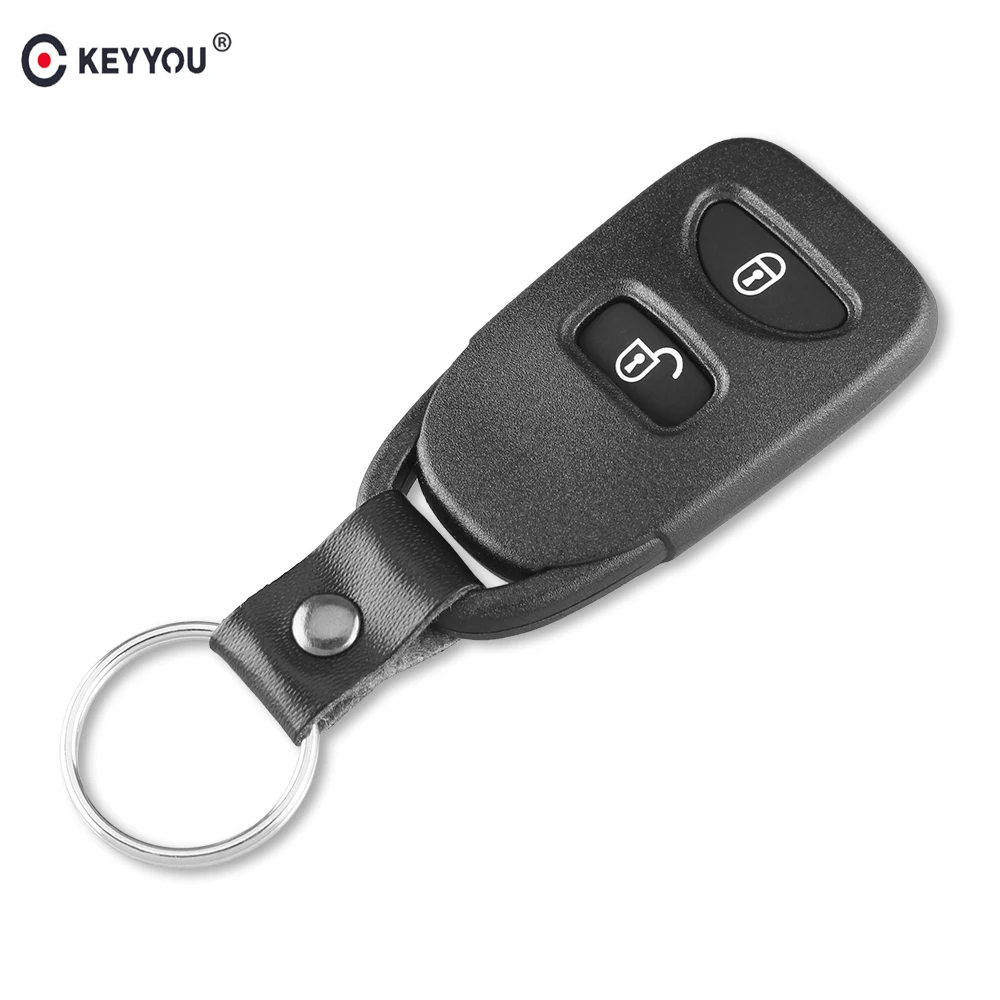 KEYYOU 2 кнопки дистанционного управления автомобильный ключ оболочка для hyundai Tuccson 2005-2009/Accent 2005-2009 Замена автомобиля чехол