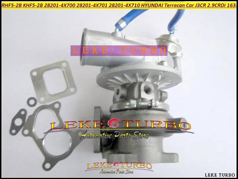 RHF5-2B KHF5-2B 28201-4X700 28201-4X701 28201-4X710 Турбокомпрессор Для HYUNDAI Terracan Car 2003-06 J3 J3CR 2.9L CRDi 163HP |