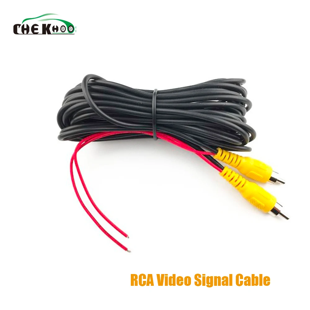 1 шт. 6 м автомобильный RCA задний вид автомобиля парковочная камера видео кабель