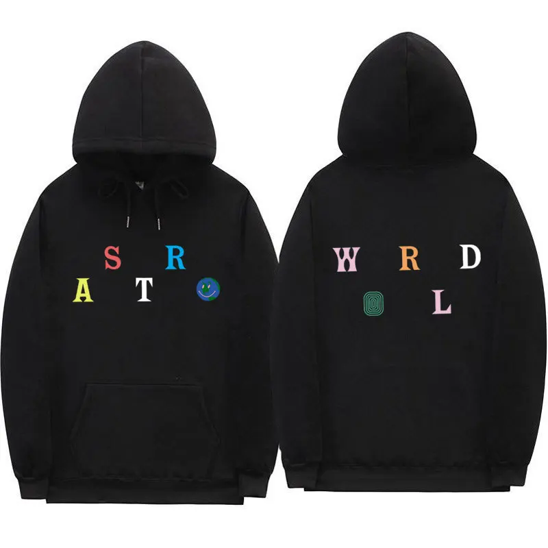 2019 г. брендовая уличная одежда стиль Astroworld Толстовка в стиле &quotкэжуал&quot мужская