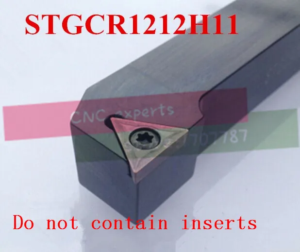 Металлический токарный режущий инструмент STGCR1212H11 12*12*100 мм станок с ЧПУ токарные