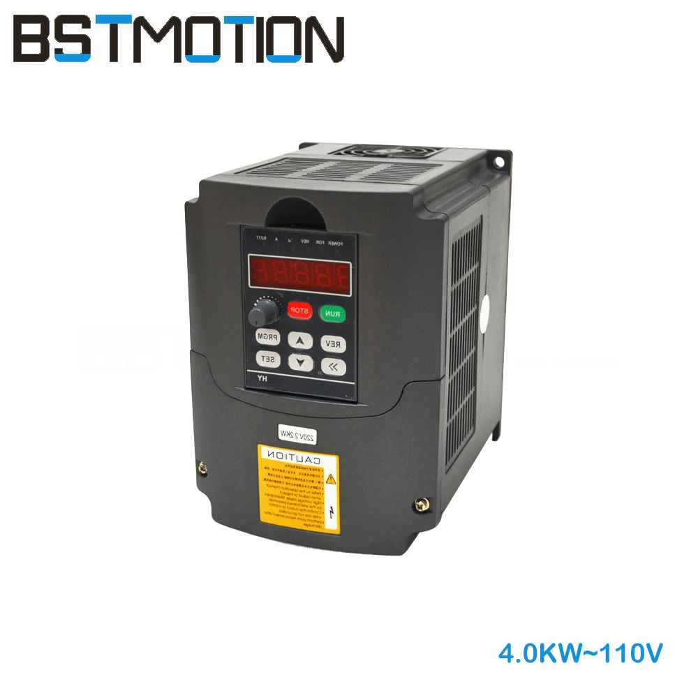 4KW 110В VFD инвертор 3 фазы переменной частоты привода для 3.7kw мотор