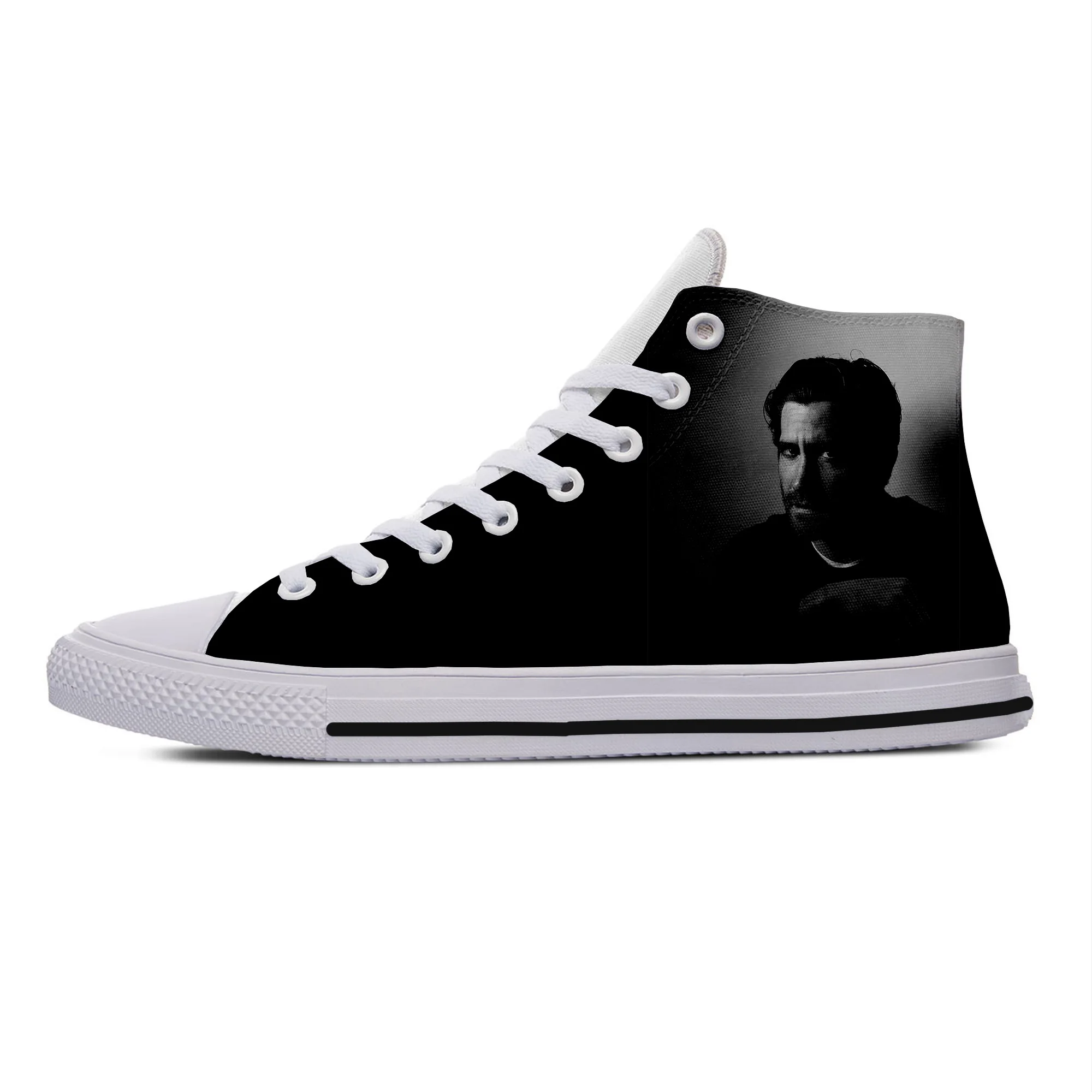 2019 hot fashion 3D Jake Gyllenhaal High Sneakers for men/women high quality printing handiness casual shoes | Обувь
