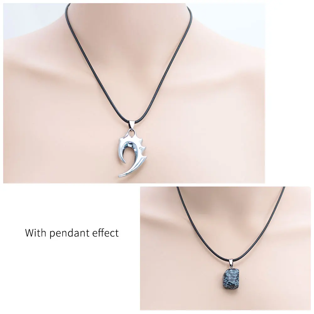 50pcs 2.0mm/45cm Jewelry Cord Lobster Clasp Necklace Rope Waxed Leather Lanyard Pendant Cords Bracelet Making | Украшения и