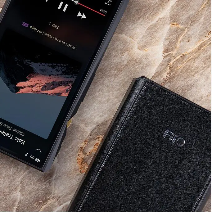 FiiO SK M11 кожаный чехол для музыкального проигрывателя M11|Аксессуары MP3 плееров и