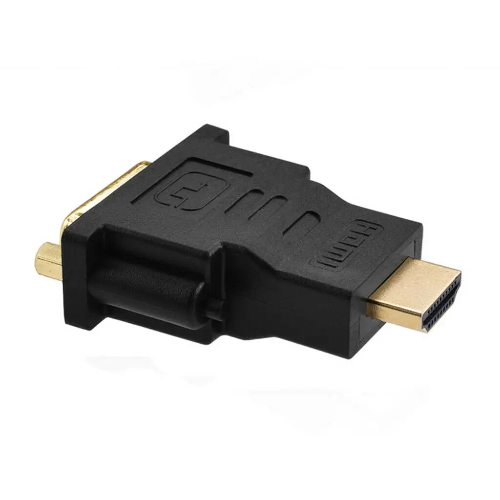 DVI в HDMI адаптер конвертер 24 + 5 папа Женский для ТВ LCD ПК компьютер DVD проектор PS3 PS4