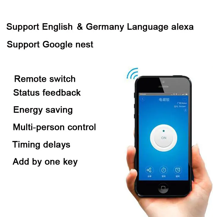 Aihasd Sonoff инчинг/самоблокирующийся WiFi беспроводной умный переключатель релейный