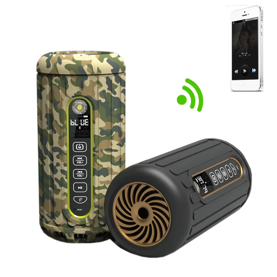 Беспроводной Bluetooth динамик IPX4 для езды на велосипеде открытом воздухе