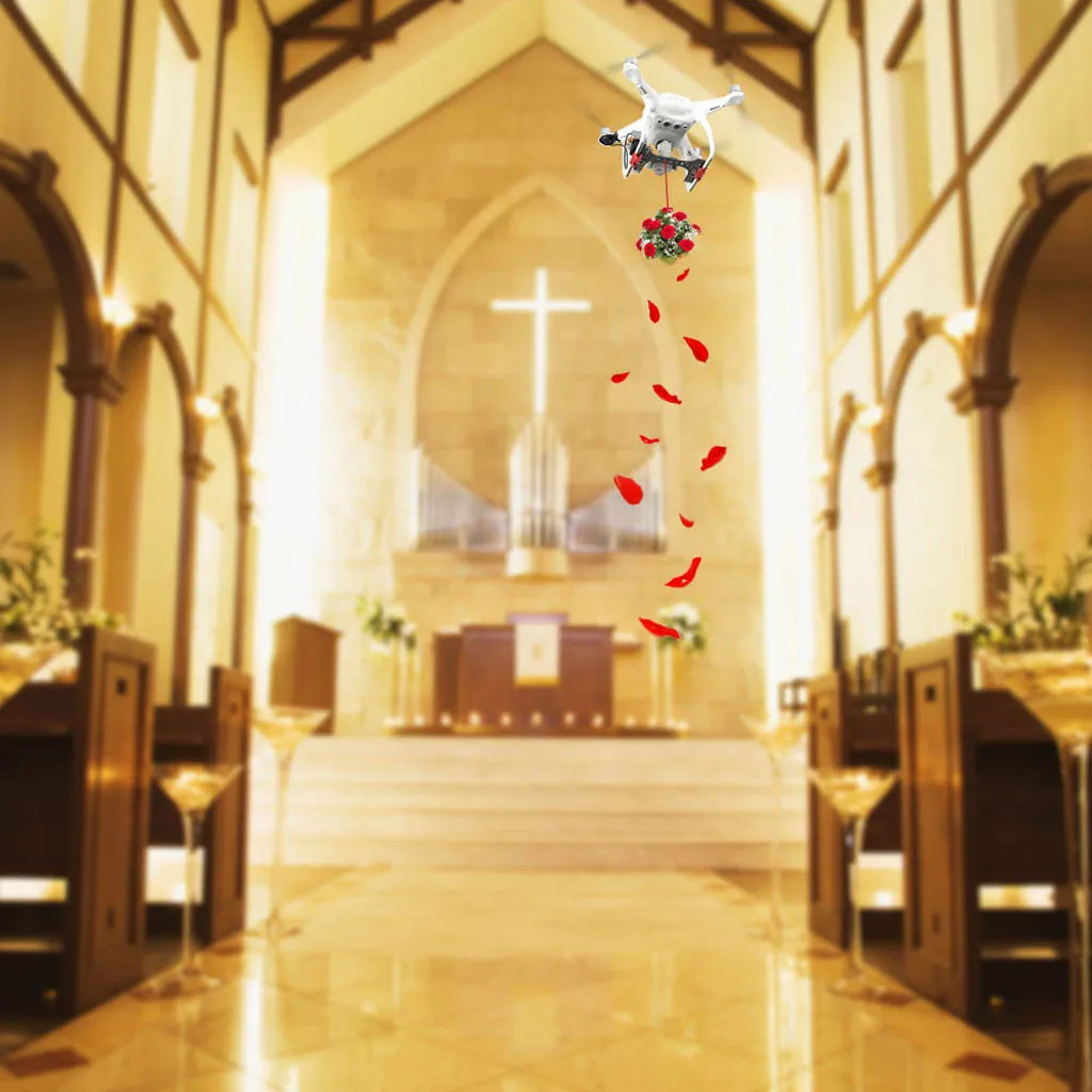 Dron remoto RC, accesorios de dispositivo de ca&iacute;da de aire, cebo de pesca, propuesta de boda, Dron, dispositivo de entrega para DJI Phantom 4-2