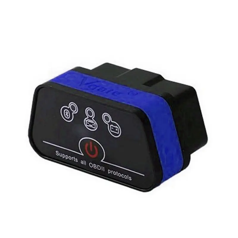 Black Blue Высокое качество ELM 327 Vgate iCar 2 Bluetooth Автомобильный диагностический сканер OBD сканер iCar 2 elm327 Bluetooth - Цвет: Black Blue