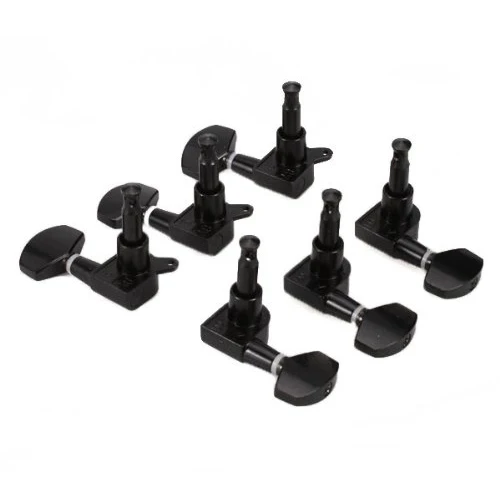 

Guitar Tuning Pegs Tuners Machine Heads 3L 3R Black