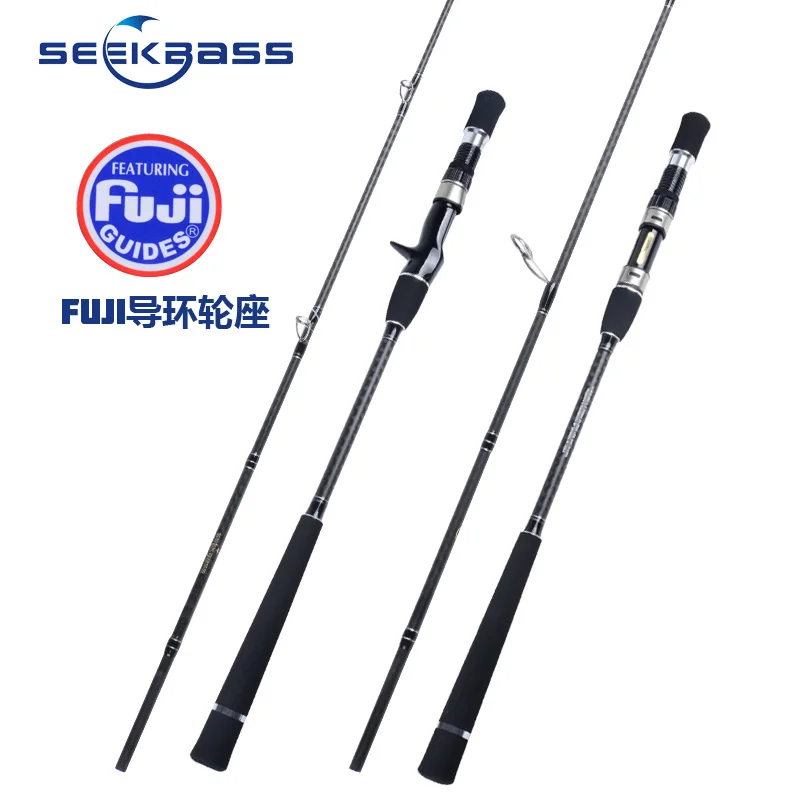 Рыболовная удочка для медленного джиггинга SeekBass 1 93 м полный вес запчастей FUJI: 80 280