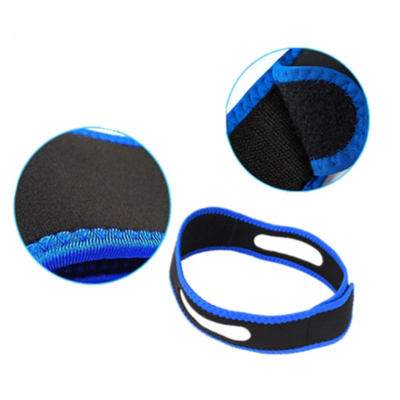

2pcs/lot Hot Sale Professional Anti Snore Chin Strap Stop Snoring Belt Sleep Apnea Chin Support Straps for Night Sleeping Aid