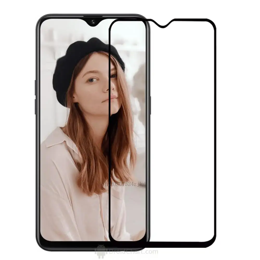 3D полное клеевое закаленное стекло для OPPO A5S AX5S R15X покрытие 9H Защитная пленка