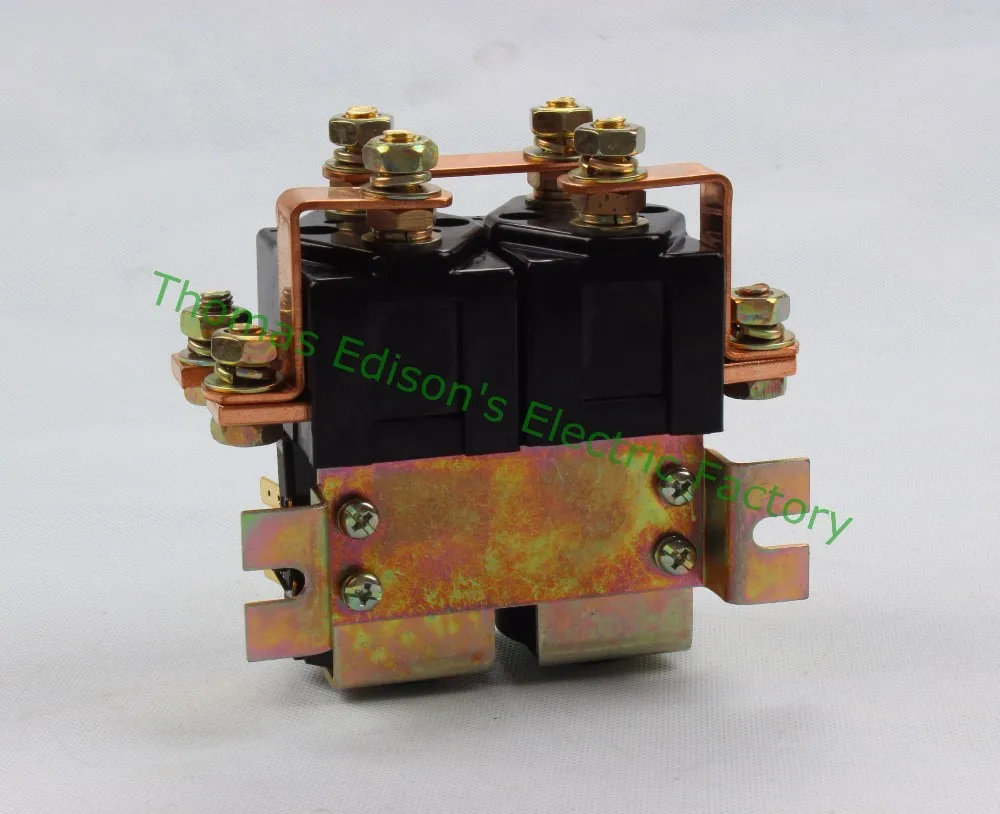 SW88 2NO+ 2NC 12V 24V 36V 48V 60V 72V 100A DC контактор ZJW100AHT для вилочного погрузчика с чертежом Автомобильный Автомобиль насос мотор