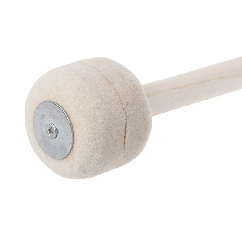 1 шт. Timpani Mallets Precussion барабанные палочки Мягкий войлок головка деревянная ручка барабанный молоток