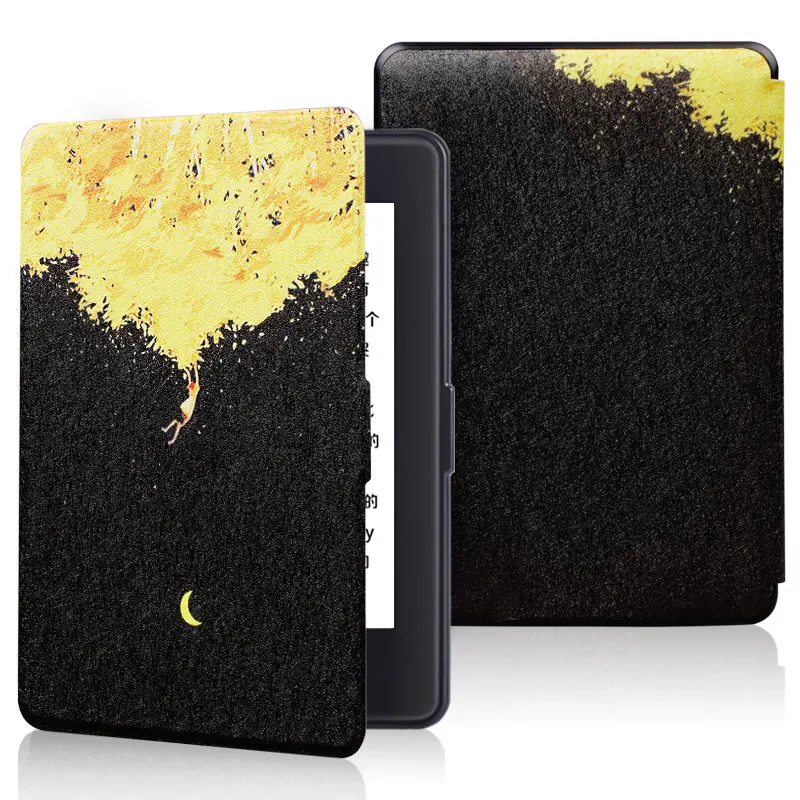Kid and tree Чехол для Amazon Kindle Paperwhite 2 3 чехол с откидной крышкой для Paperwhite 1/2/3 из искусственной кожи чехол для планшета 6 дюймов Чехол для электронной книги - Цвет: Kid and tree