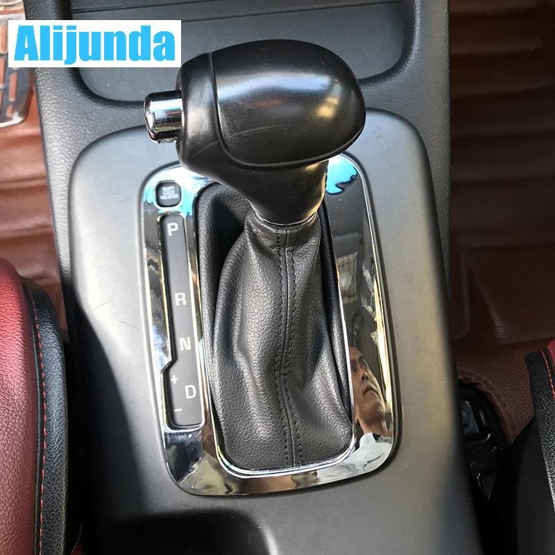 Для 2014 2015 KIA FORTE CERATO K3 автоматическая хромированная отделка переключения передач