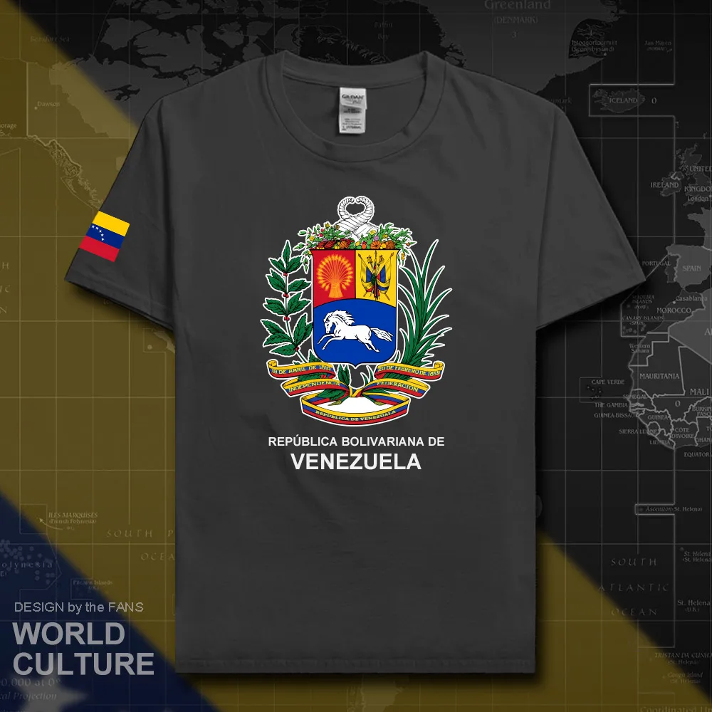 Venezuela venuelan мужские футболки мода 2018 трикотажные изделия национальная команда