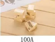 100A 2 шт. новые детские ластики милые канцелярские ластики награды Детские квадратные новые ластики Студенческая живопись ластик милые подарки - Цвет: 100A