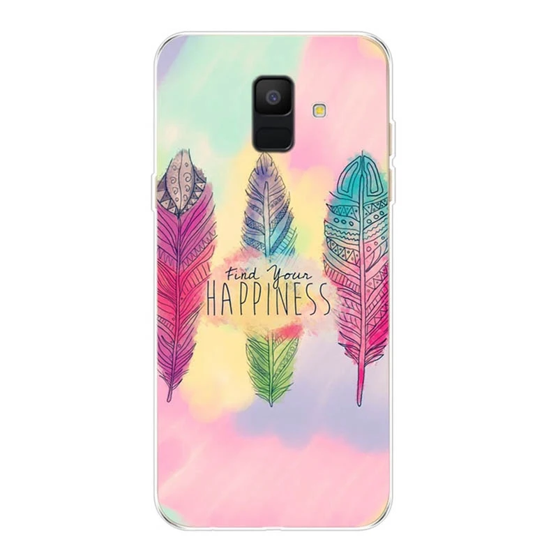 TPU Luxury For Samsung Galaxy A600 A600F Case A6 2018 Cases Fundas Soft Cover Design Marble Back E031 |